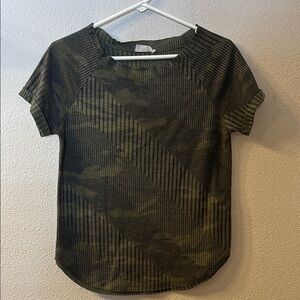 Cbrand Green Camo Short Sleeve T-Shirt